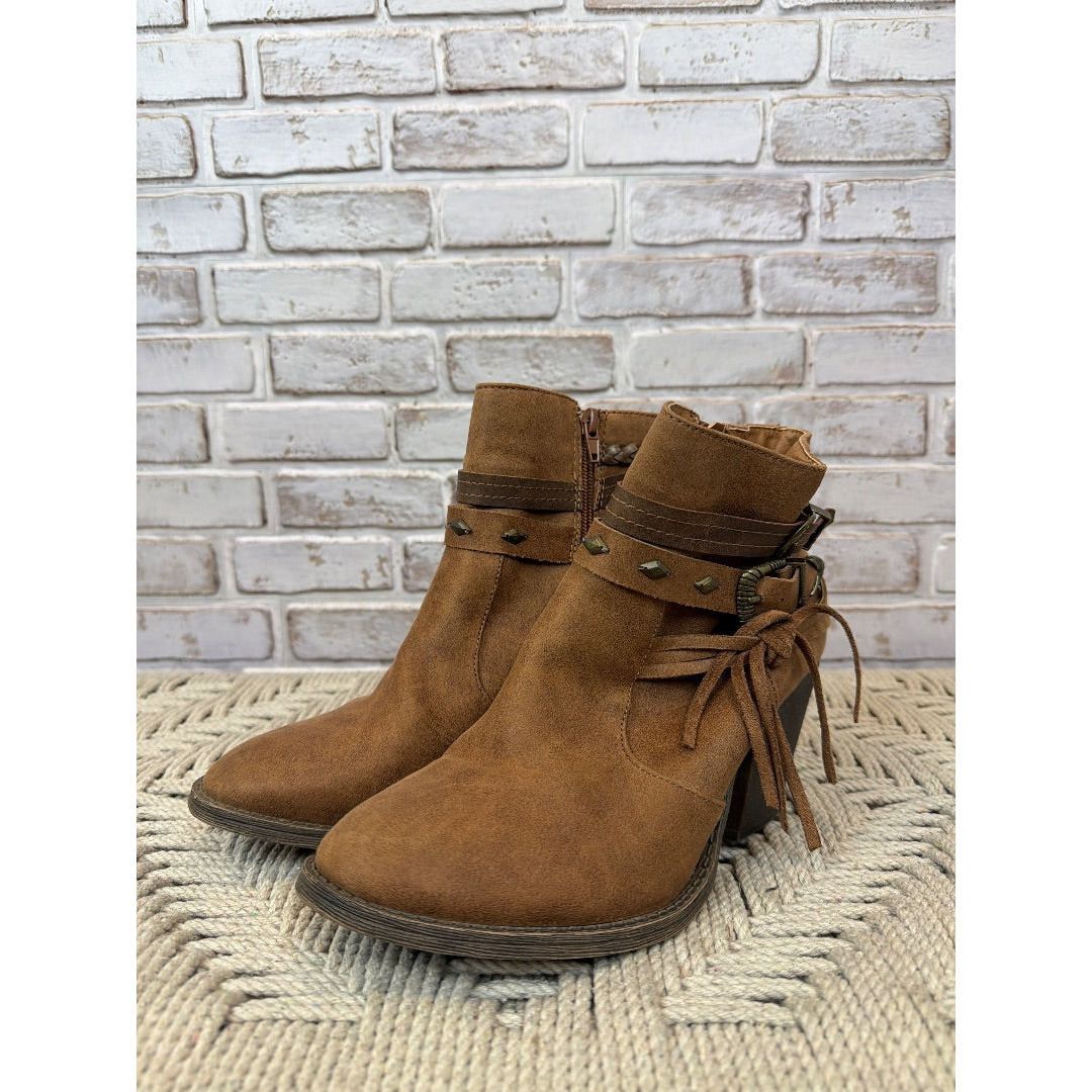 Other Jellypop Cowgirl booties, Brown, 9, Used - Excellent Size US 9 / IT 39 - 1 Thumbnail