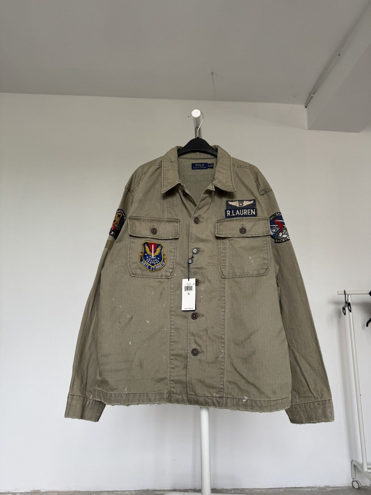 Ralph Lauren New Polo Ralph Lauren Military Jacket Japan Size US XL / EU 56 / 4 - 6 Thumbnail