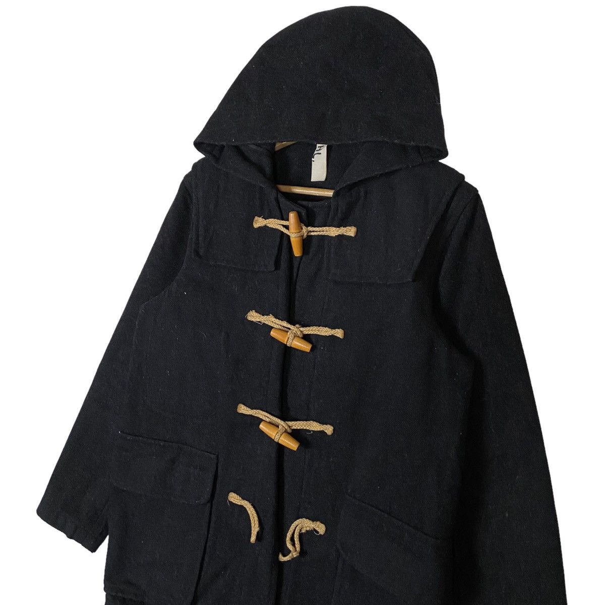 Margaret Howell Vintage Margaret Howell Toggle Button Wool Hoodie Jacket Size US M / EU 48-50 / 2 - 5 Thumbnail
