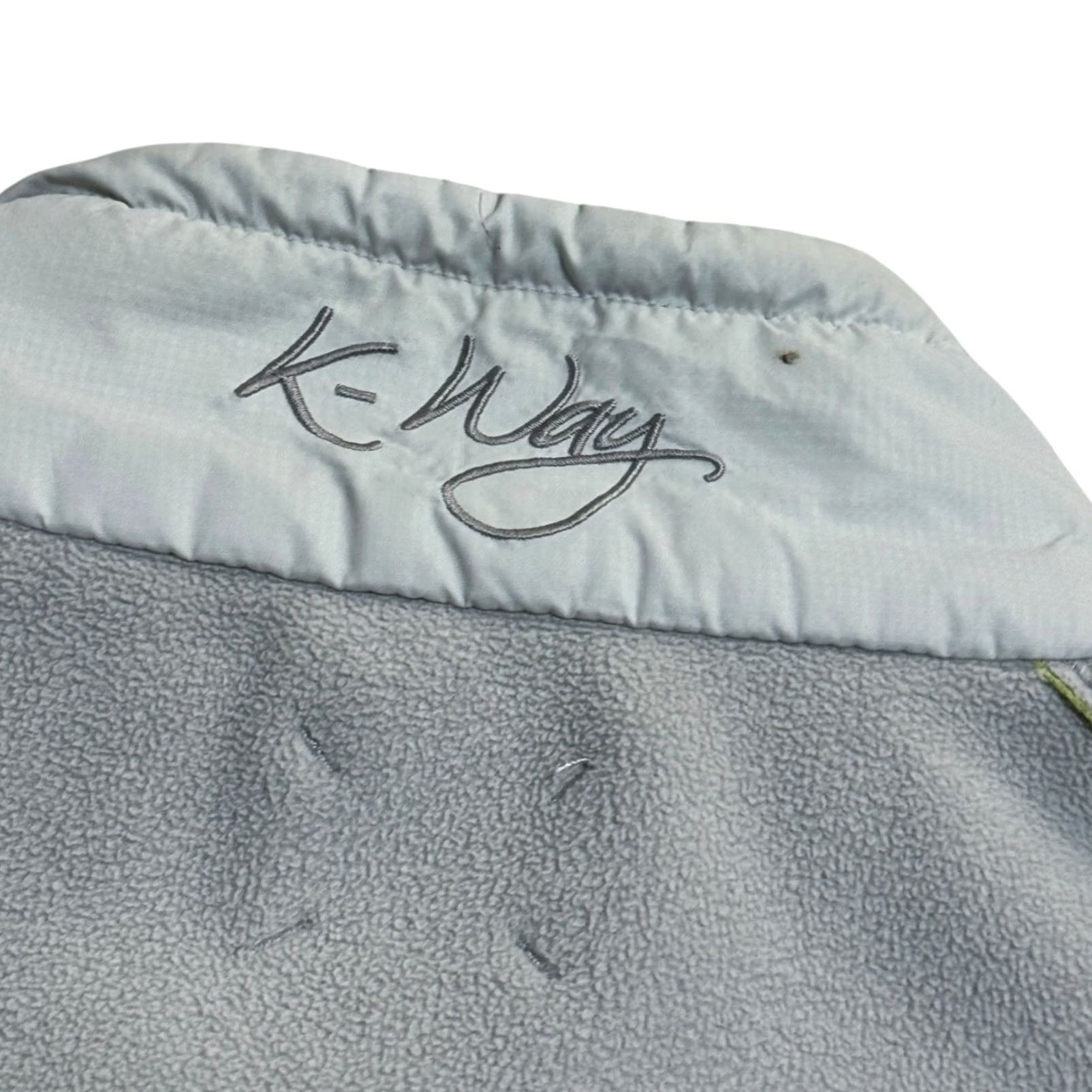 K-Way K-Way Jacket Women 1XL Gray Sherpa Fleece Full Zip Pockets Outdoor Warm Size XL / US 12-14 / IT 48-50 - 7 Thumbnail