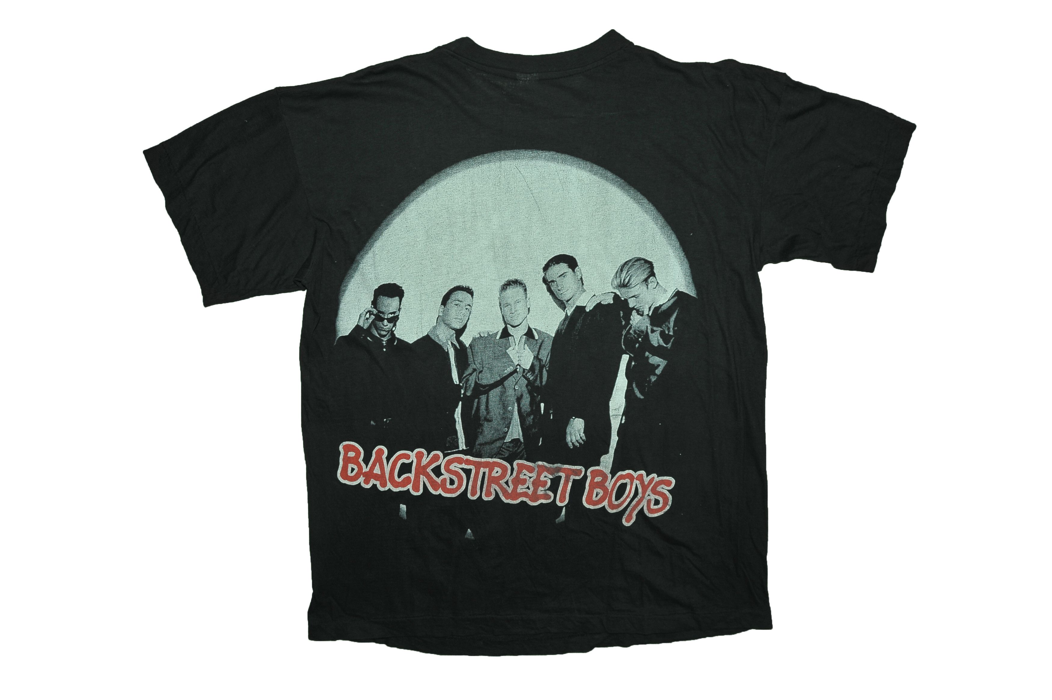 Vintage Vintage 90s Backstreet Boys T-shirt Size US L / EU 52-54 / 3 - 2 Thumbnail
