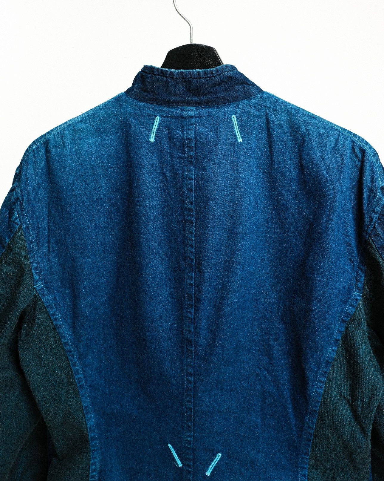 Issey Miyake Issey Miyake Mandarin Collar Indigo Dyed Jacket Size US M / EU 48-50 / 2 - 7 Thumbnail