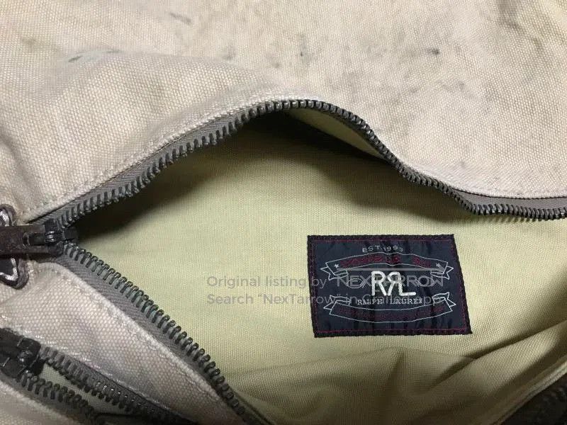 RRL Ralph Lauren RRL Double RL Canvas Messenger Bag. Size ONE SIZE - 5 Thumbnail