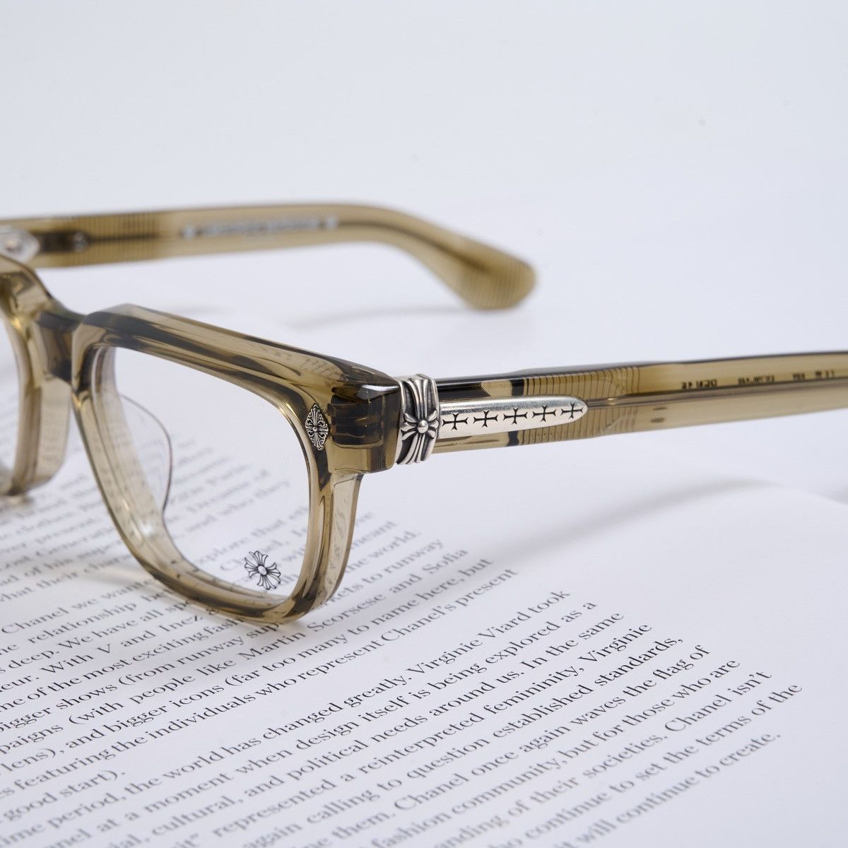 Chrome Hearts CHROME HEARTS PEN 15 ARMY GLASSES Size ONE SIZE - 3 Thumbnail