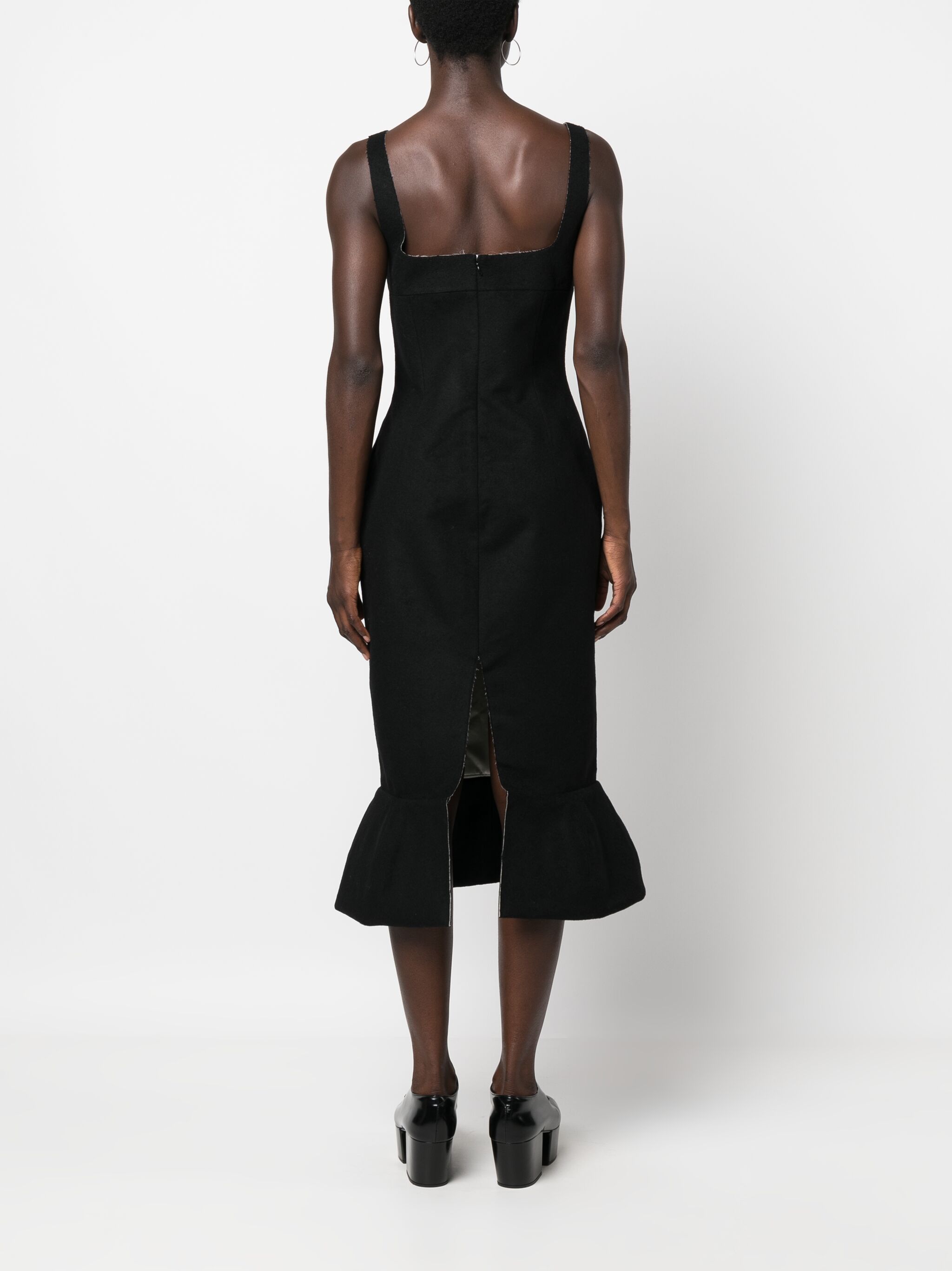 Marni o1w1db10125 Dress in Black Size M / US 6-8 / IT 42-44 - 4 Thumbnail