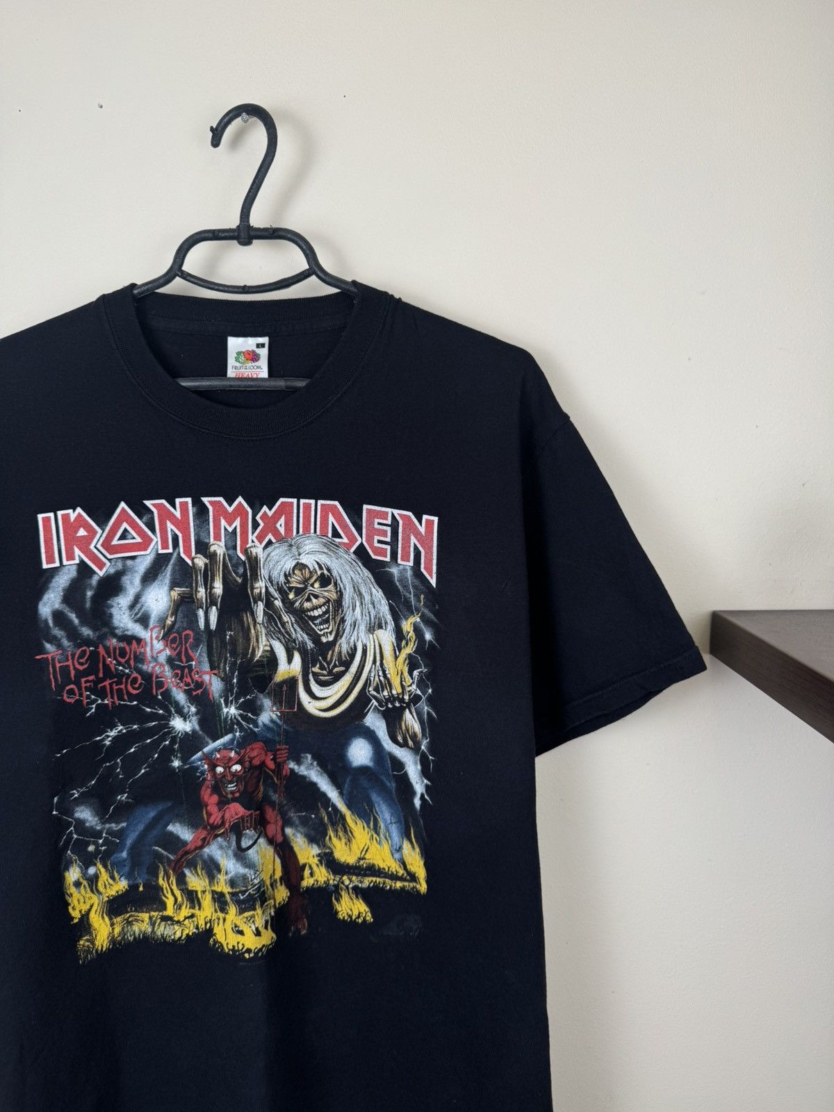 Iron Maiden Vintage Iron Maiden T shirt 2010 The Number of the beast L Size US L / EU 52-54 / 3 - 5 Thumbnail