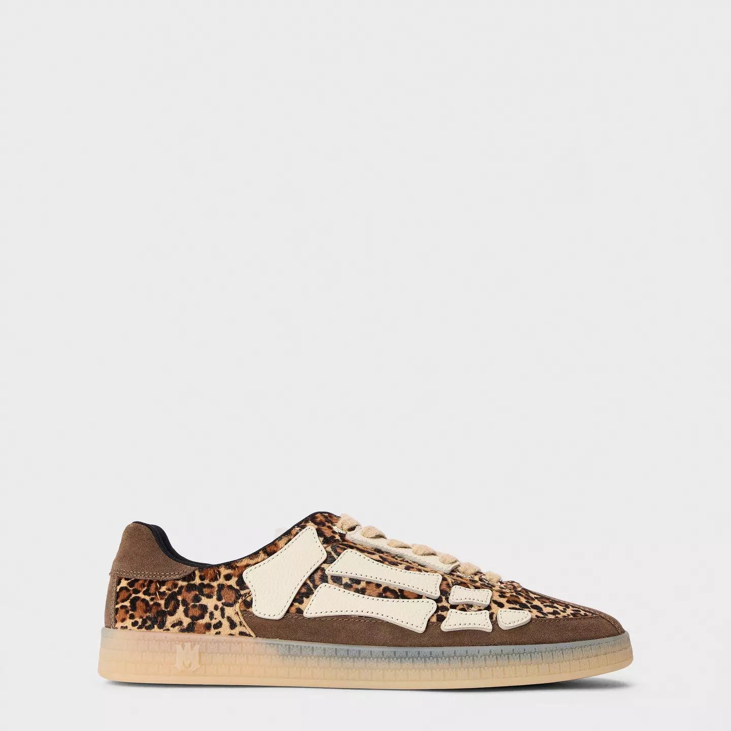 Amiri o1g2r1mq0426 Pacific Low-Top Trainers in Leopard Size US 12 / EU 45 - 1 Thumbnail