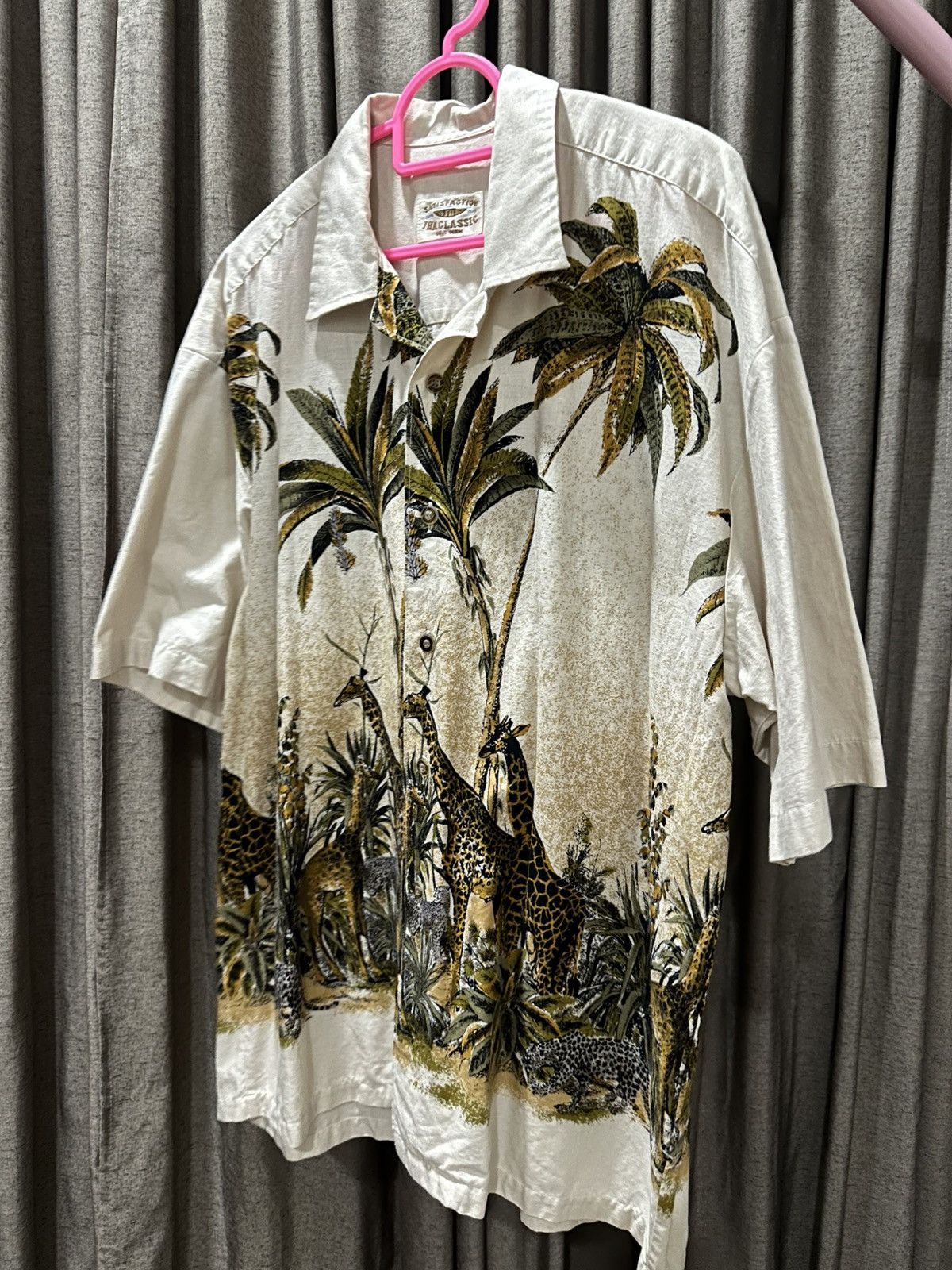 Japanese Brand Vintage 90s Safari Printed Shirt Size US L / EU 52-54 / 3 - 2 Thumbnail