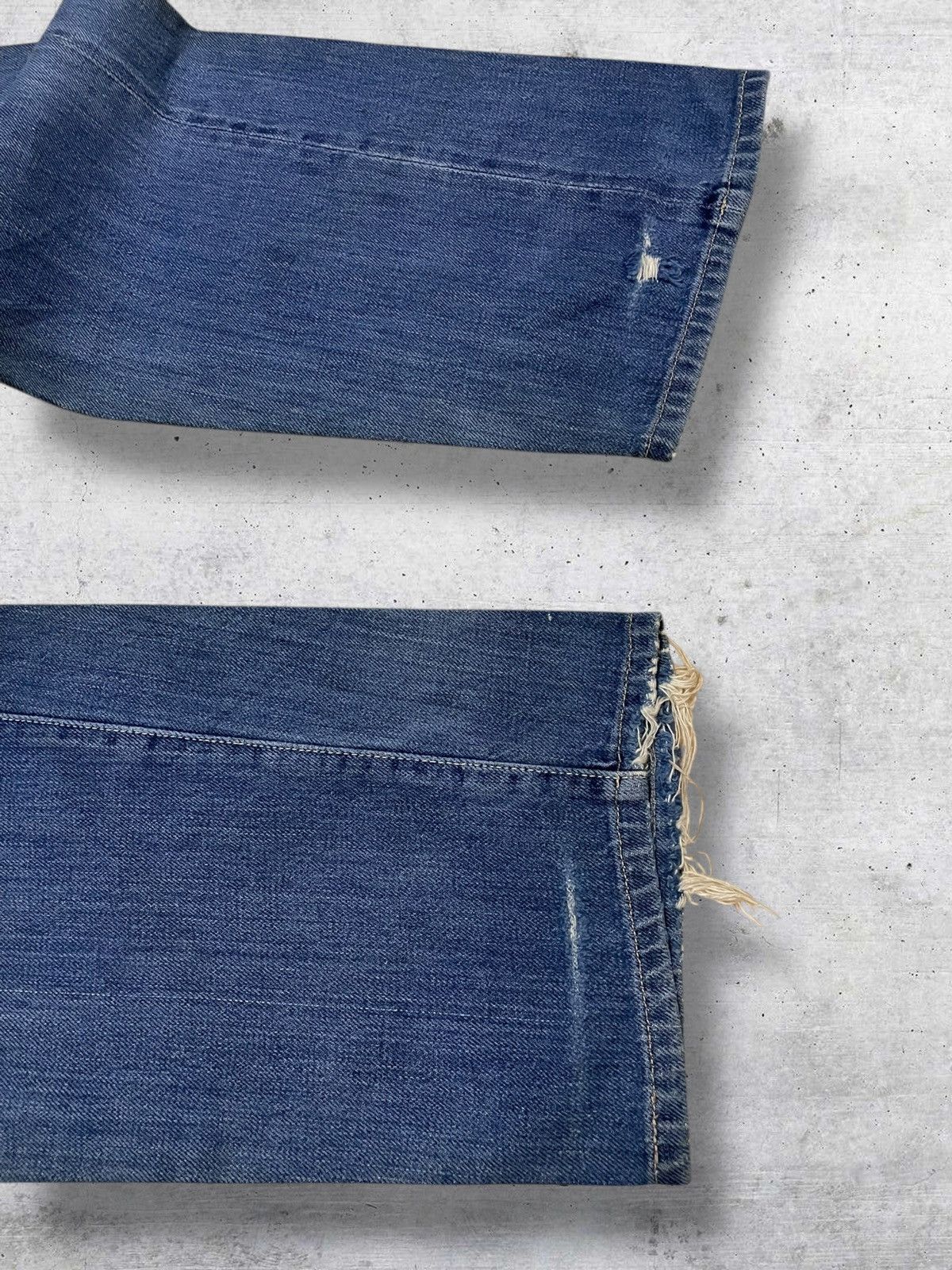 Nepenthes VINTAGE HOGGS BY NEPHENTES OG JAPAN DESIGNER SELVEDGE DENIM Size US 29 - 5 Thumbnail
