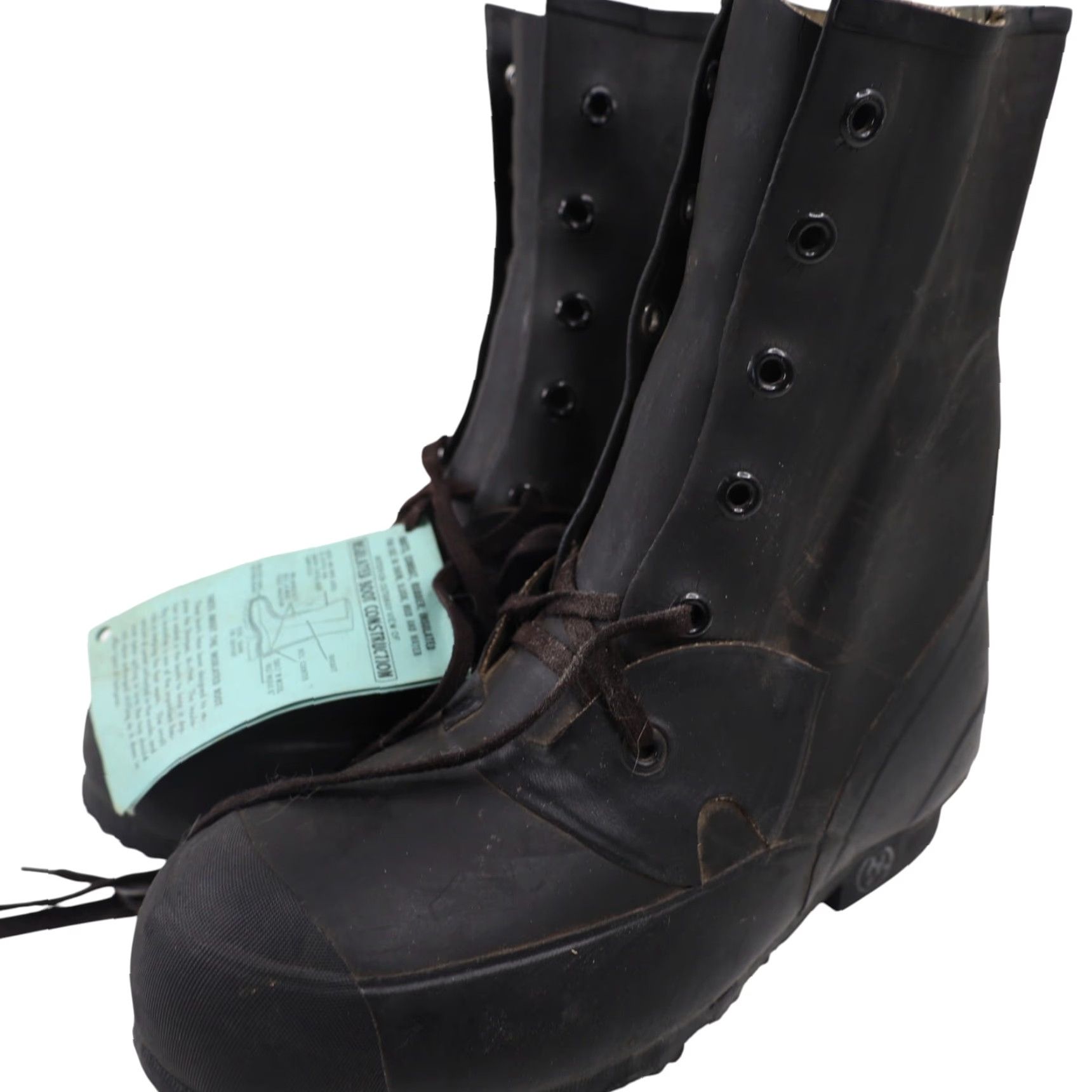 Vintage VINTAGE NWT Military QMC Hood Rubber Cold Weather Mickey Mouse Boots Black Mens M9 9+/10 Size US 9 / EU 42 - 6 Thumbnail