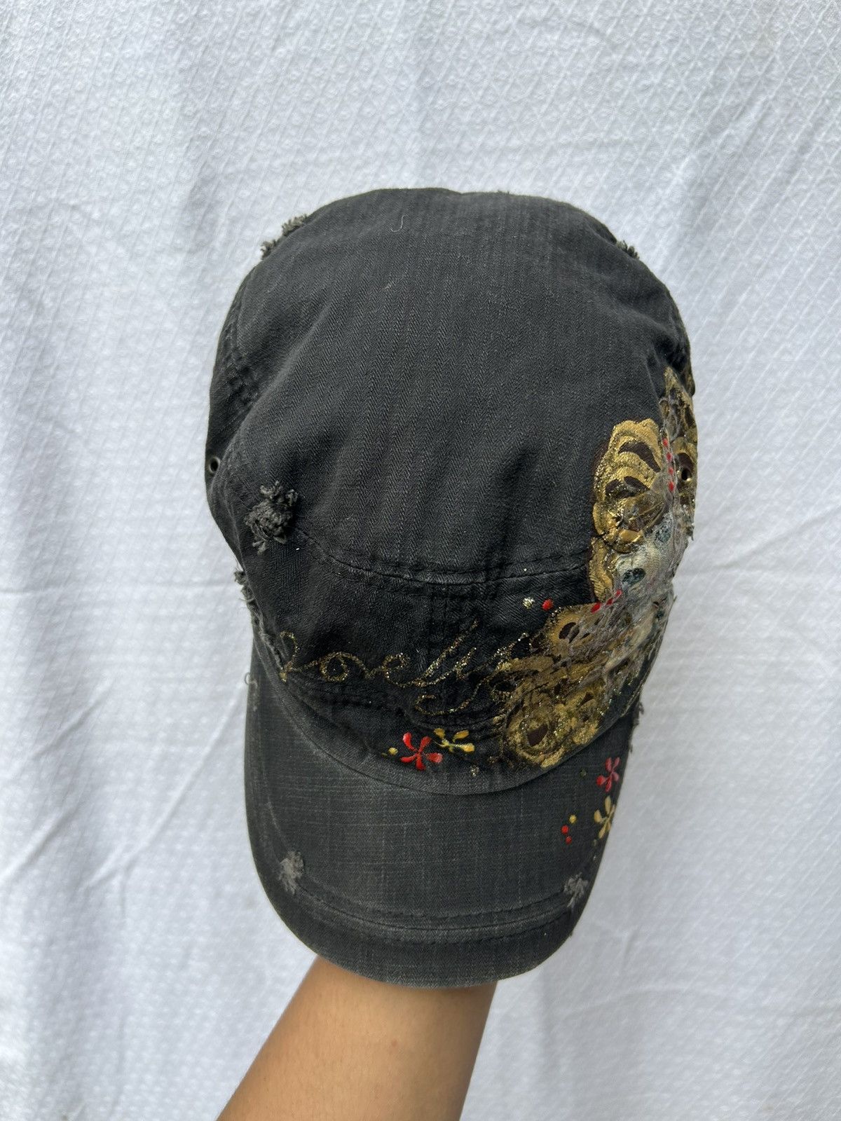 14th Addiction × 20471120 × Japanese Brand Distressed cute girls style hats Size ONE SIZE - 5 Thumbnail