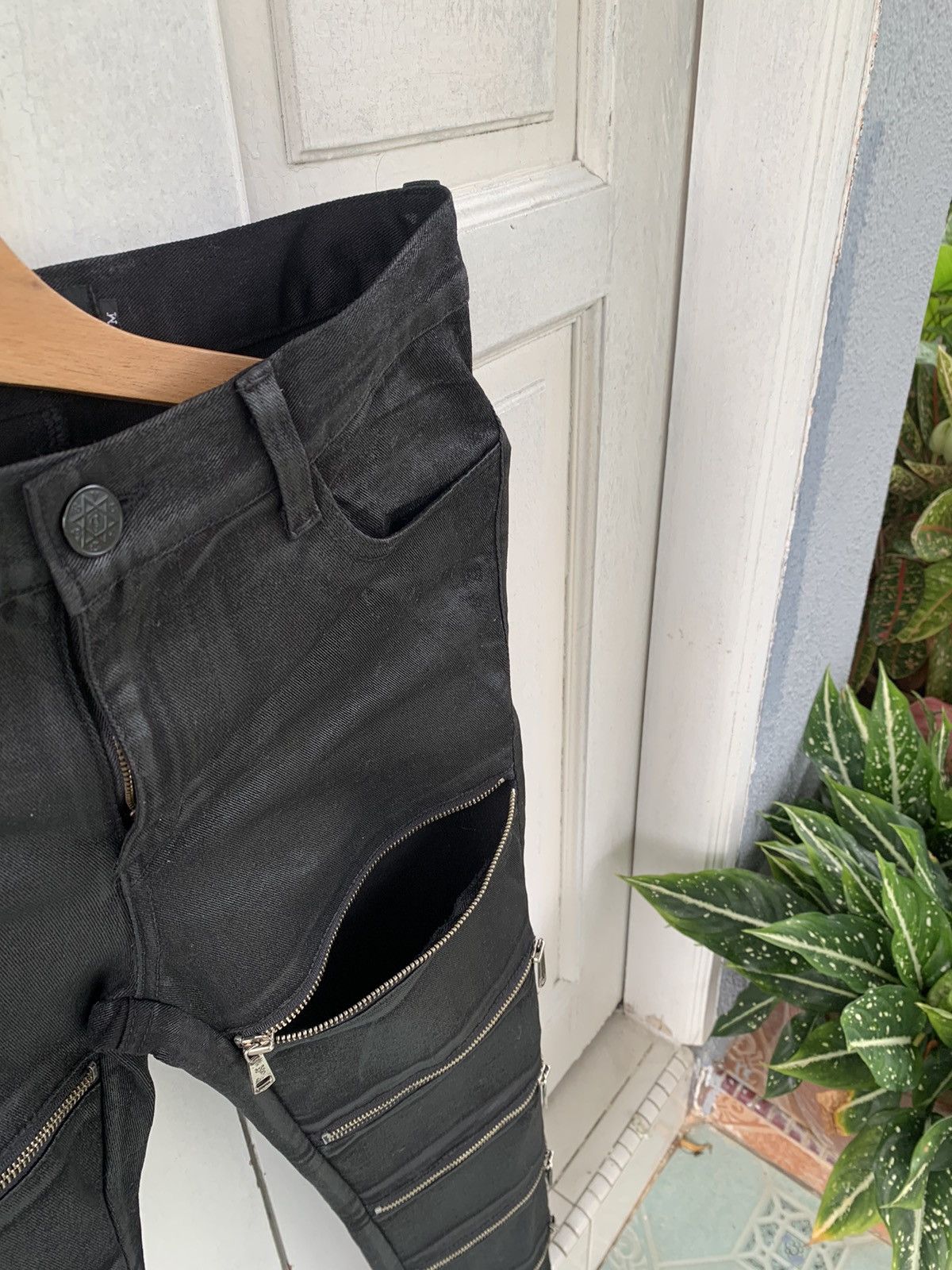 Japanese Brand Rarely Black Alter Venomv Japan Multizip tactical punk pants Size US 30 / EU 46 - 6 Thumbnail