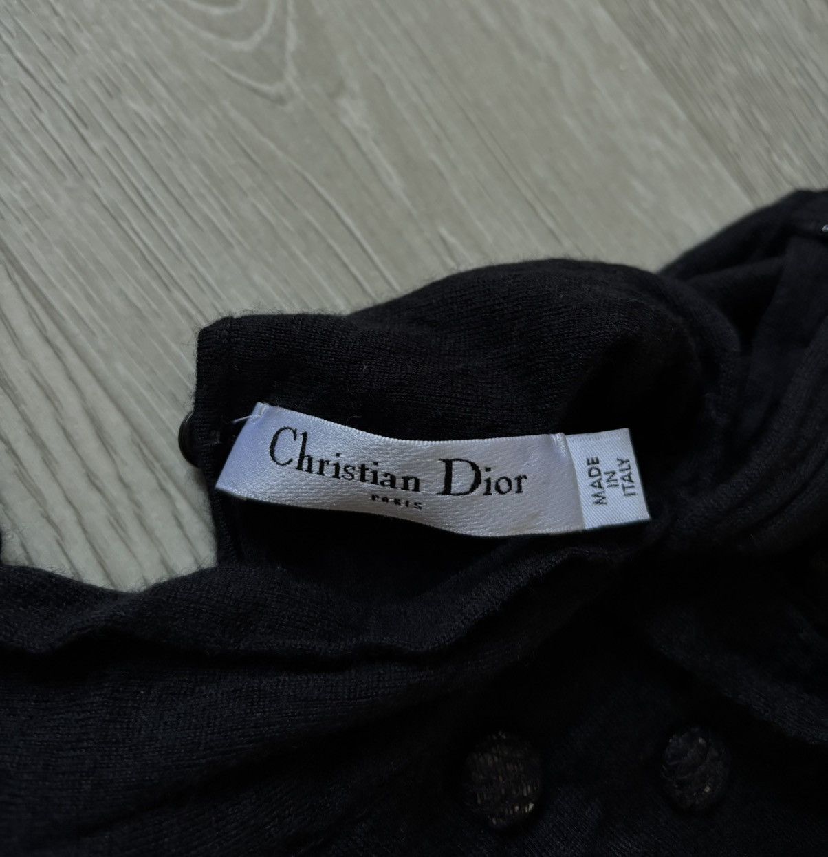 Christian Dior Monsieur × Vintage Vintage Christian Dior Paris Wool Blouse Size S / US 4 / IT 40 - 3 Thumbnail