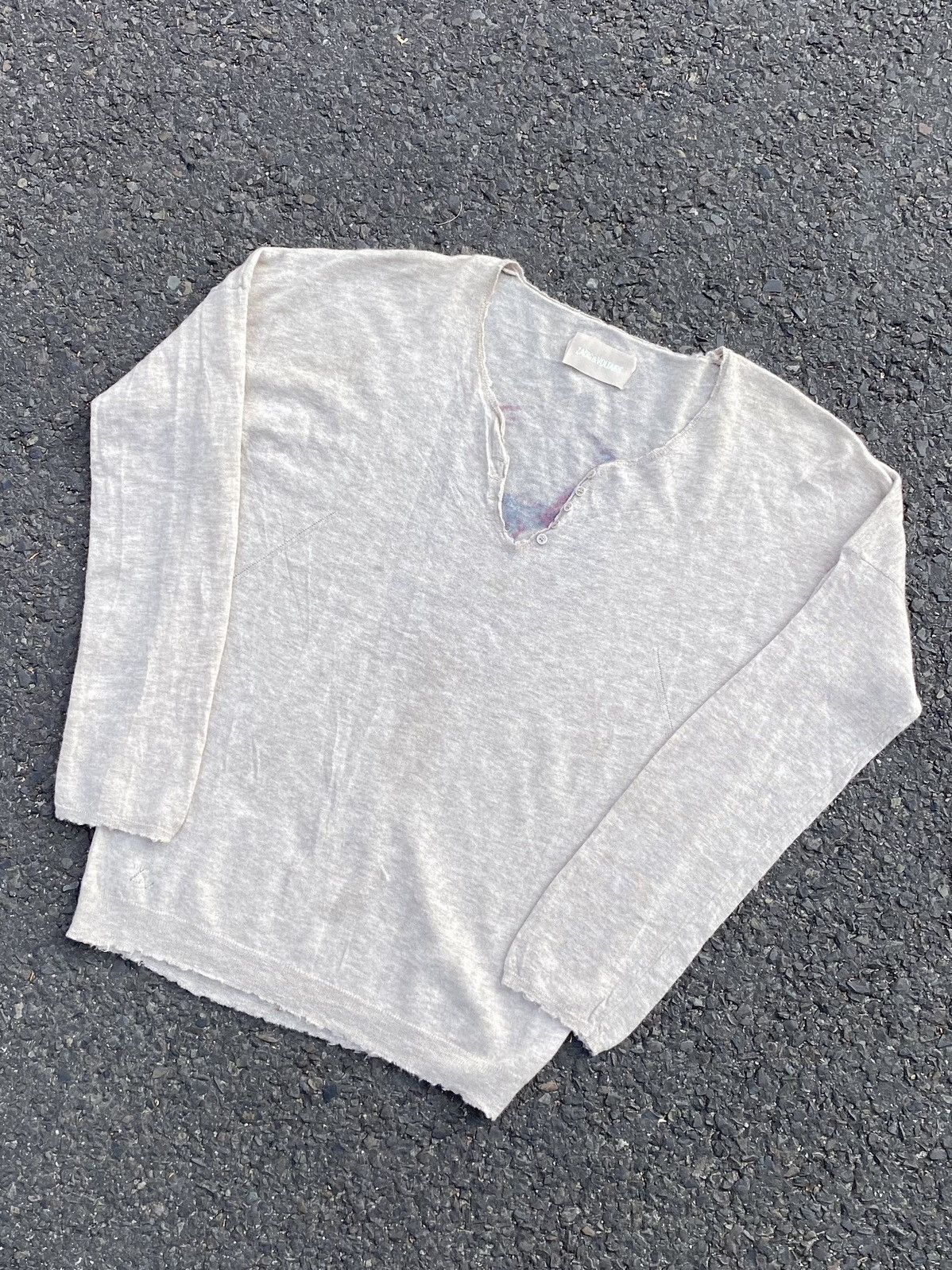 Zadig & Voltaire Zadig & Voltaire Celsa New Bis Cp Cashmere sweatshirt Size L / US 10 / IT 46 - 4 Thumbnail