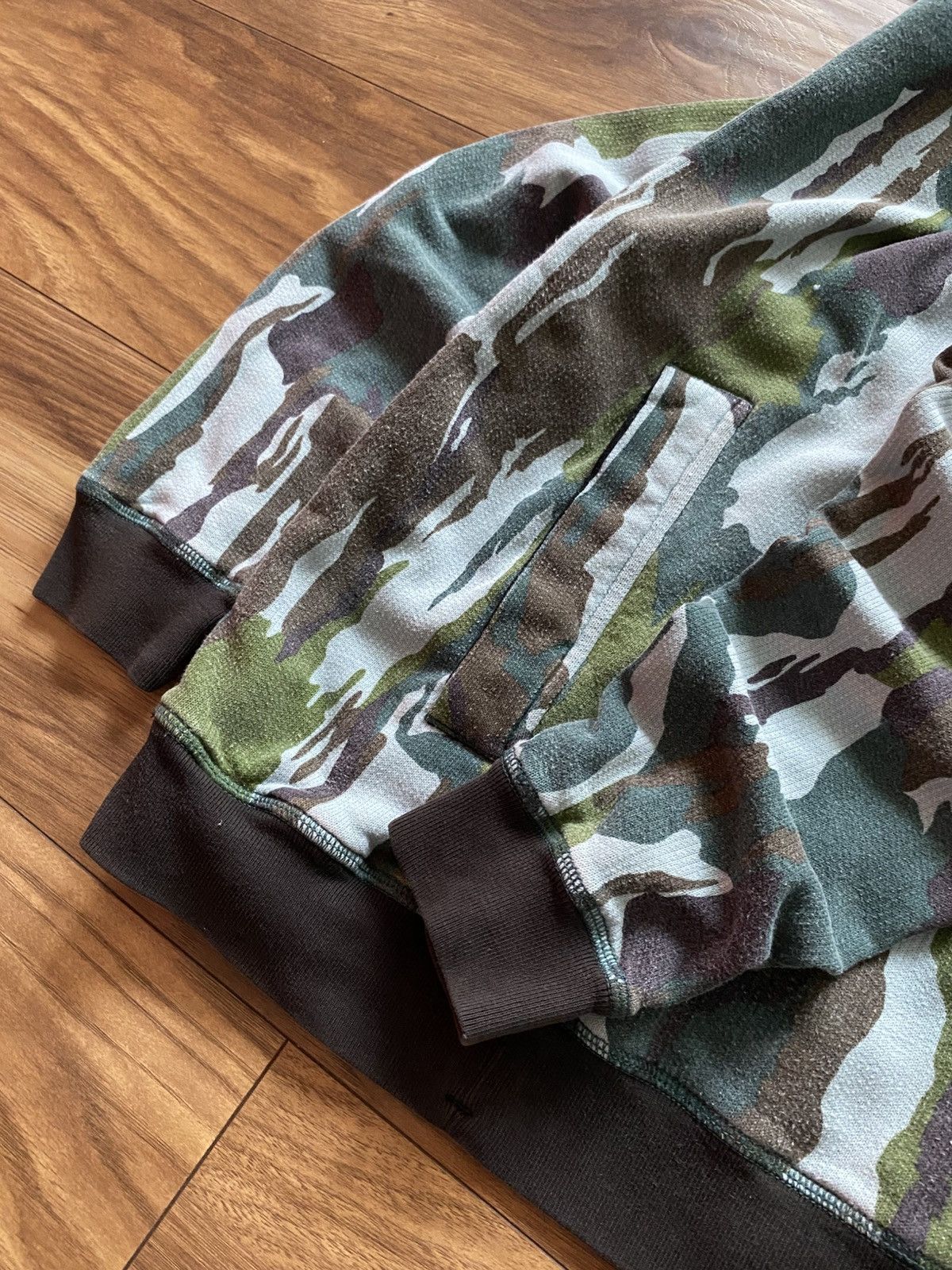 Stone Island Stone Island Flowing Camo Zip hoodie Y2k Swag Size US M / EU 48-50 / 2 - 4 Thumbnail