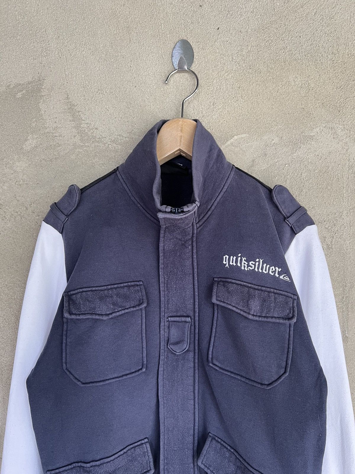 Quiksilver Vintage Quiksilver Tactical Pocket Jacket Size US S / EU 44-46 / 1 - 3 Thumbnail