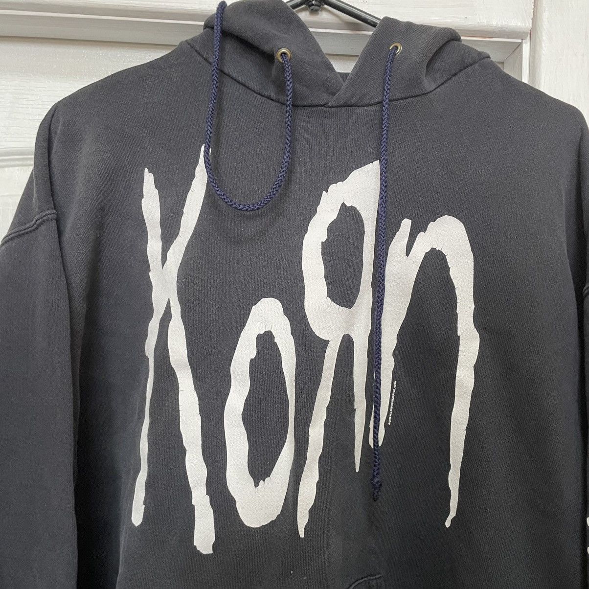 Band Tees × Vintage Vintage Korn Hoodie black distressed still a freak Size US L / EU 52-54 / 3 - 7 Thumbnail