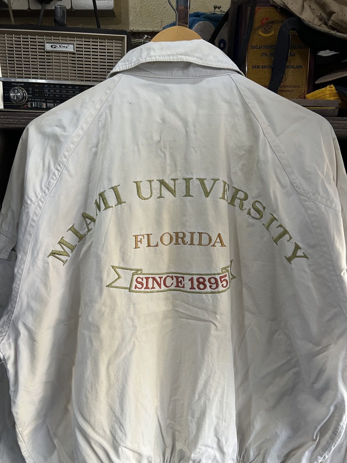 Other 🔥Vintage Miami University Zipper Jacket Size US XL / EU 56 / 4 - 12 Thumbnail