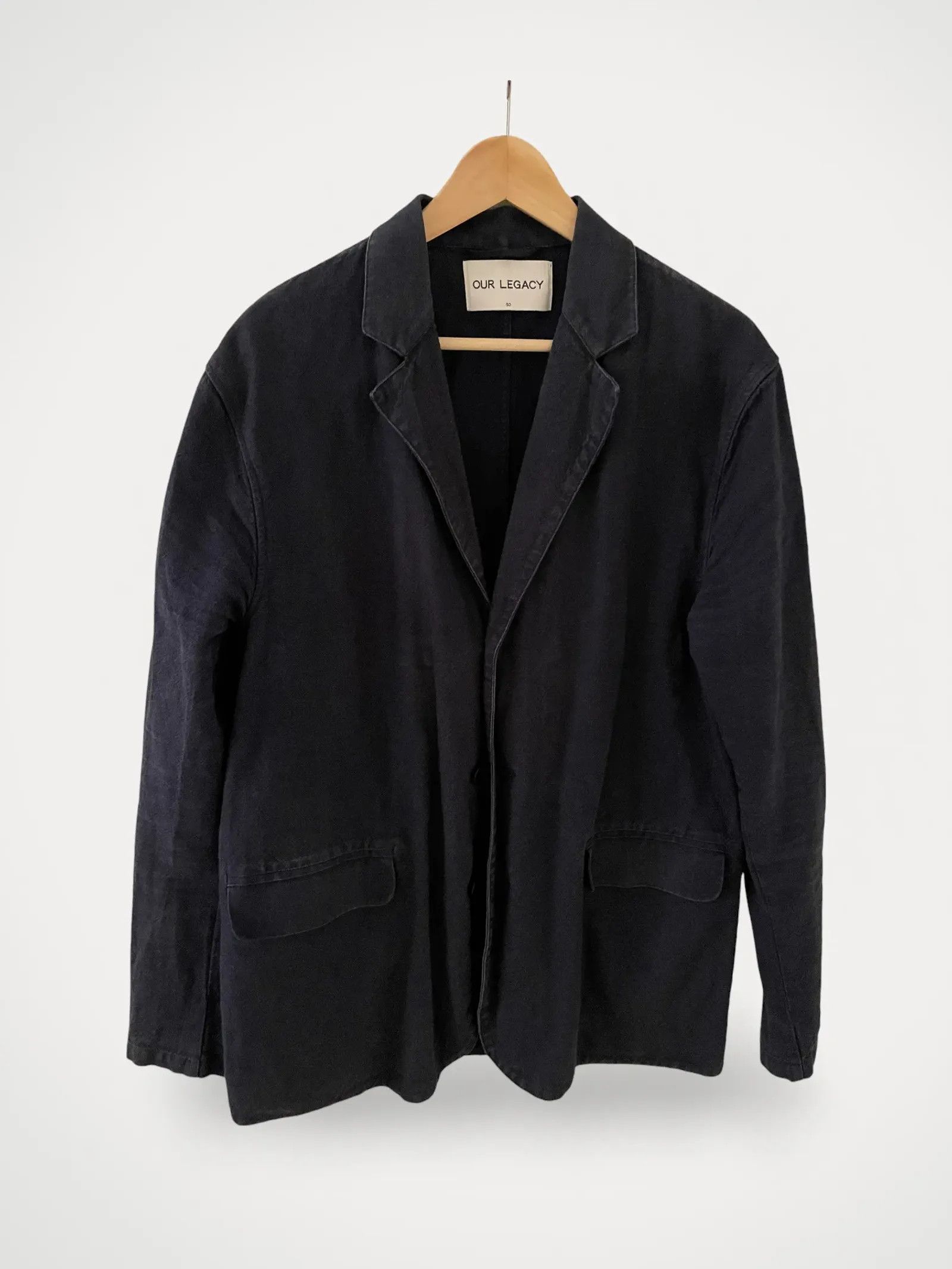 Our Legacy Our Legacy Dk.Navy H.A.Oxford Blazer Grailed