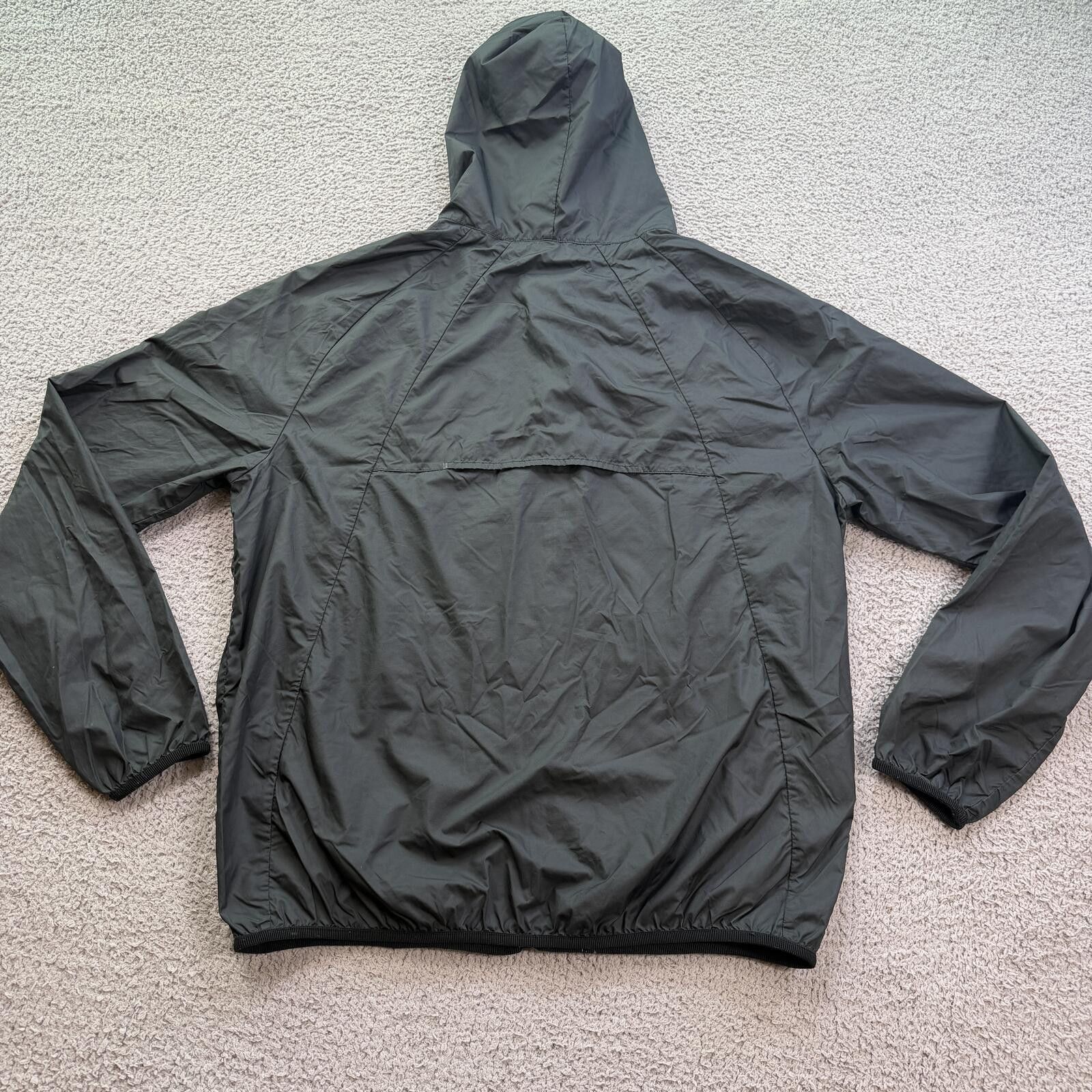 Jordan Brand Jordan Black Lightweight Hooded Windbreaker Jacket Mens L Size US L / EU 52-54 / 3 - 2 Thumbnail