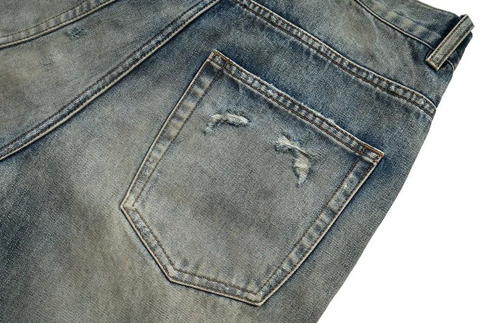 Jean Hard Rusty Distressed jeans Size US 36 / EU 52 - 9 Thumbnail