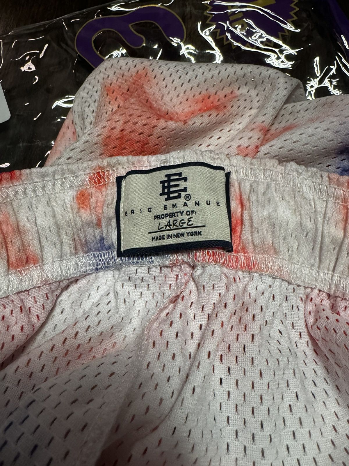 Eric Emanuel Eric Emanuel Ee basic tie dye/ purple size large Size US 34 / EU 50 - 2 Thumbnail