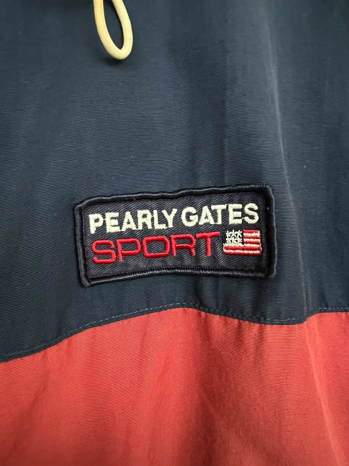 Japanese Brand Vintage Pearly Gates Sport Usa Zipper Light Jacket Hoodie Size US L / EU 52-54 / 3 - 2 Thumbnail