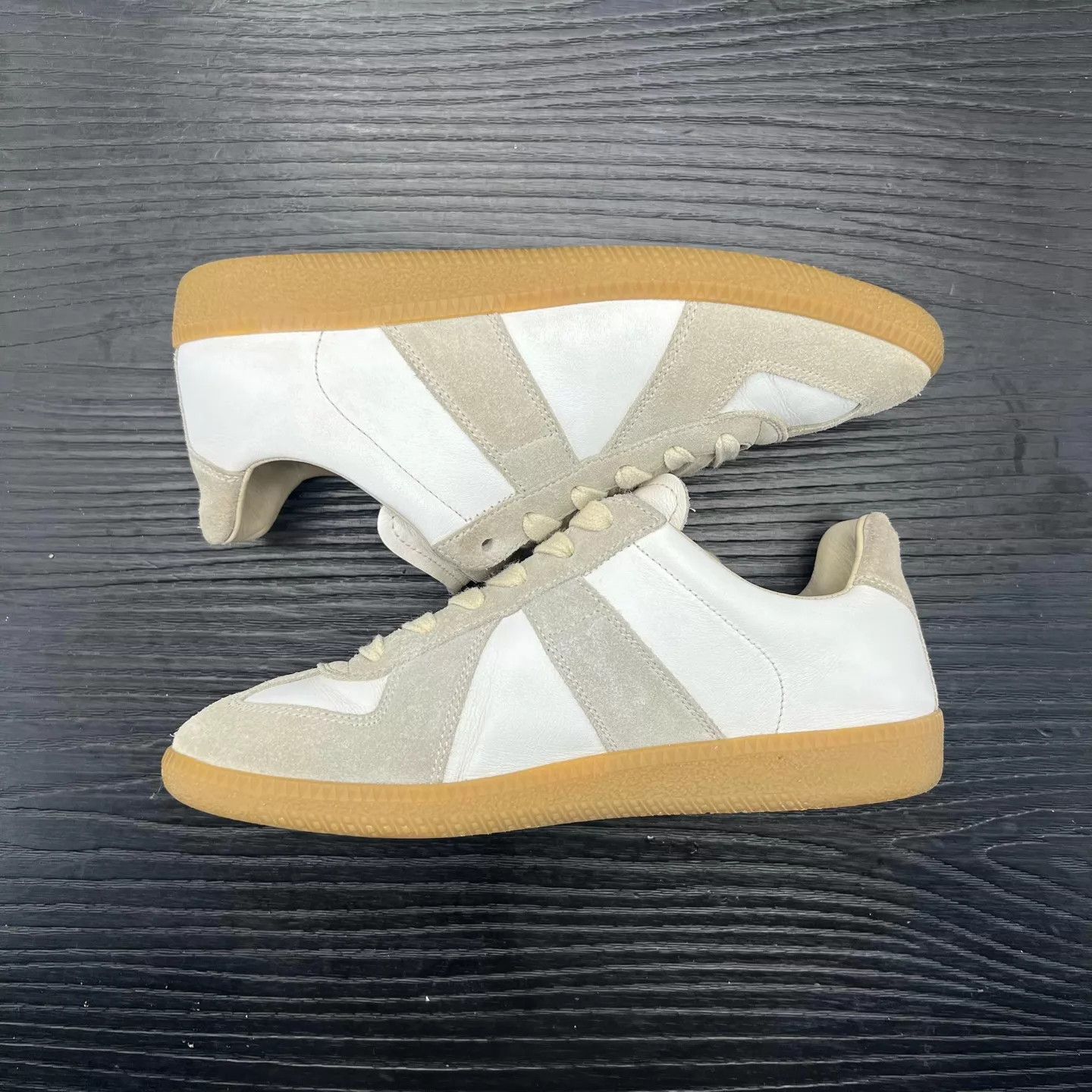 Maison Margiela Maison Margiela Gray & White Deconstructed Trainer 35 VG Size US 4.5 / IT 34.5 - 2 Thumbnail
