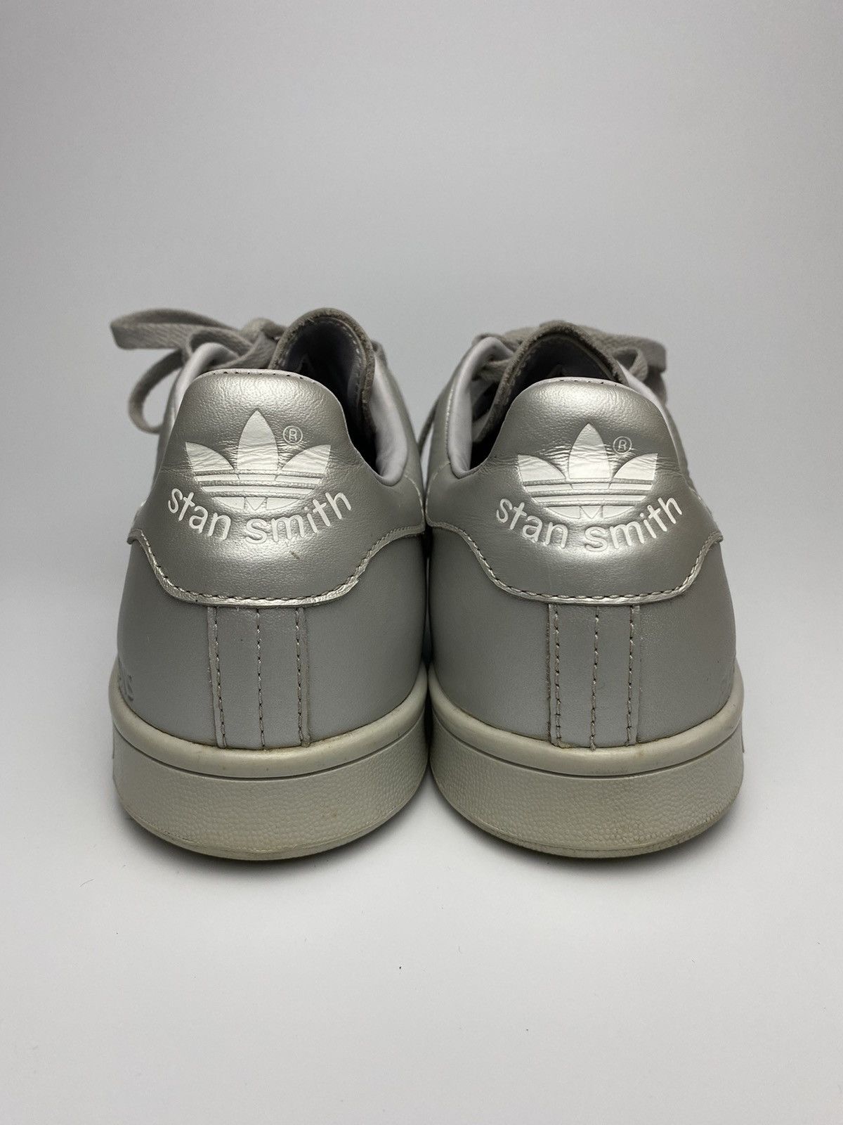 Adidas × Raf Simons Raf Simons x Adidas Stansmith Metallic Silver Size 10.5us Size US 10.5 / EU 43-44 - 4 Thumbnail
