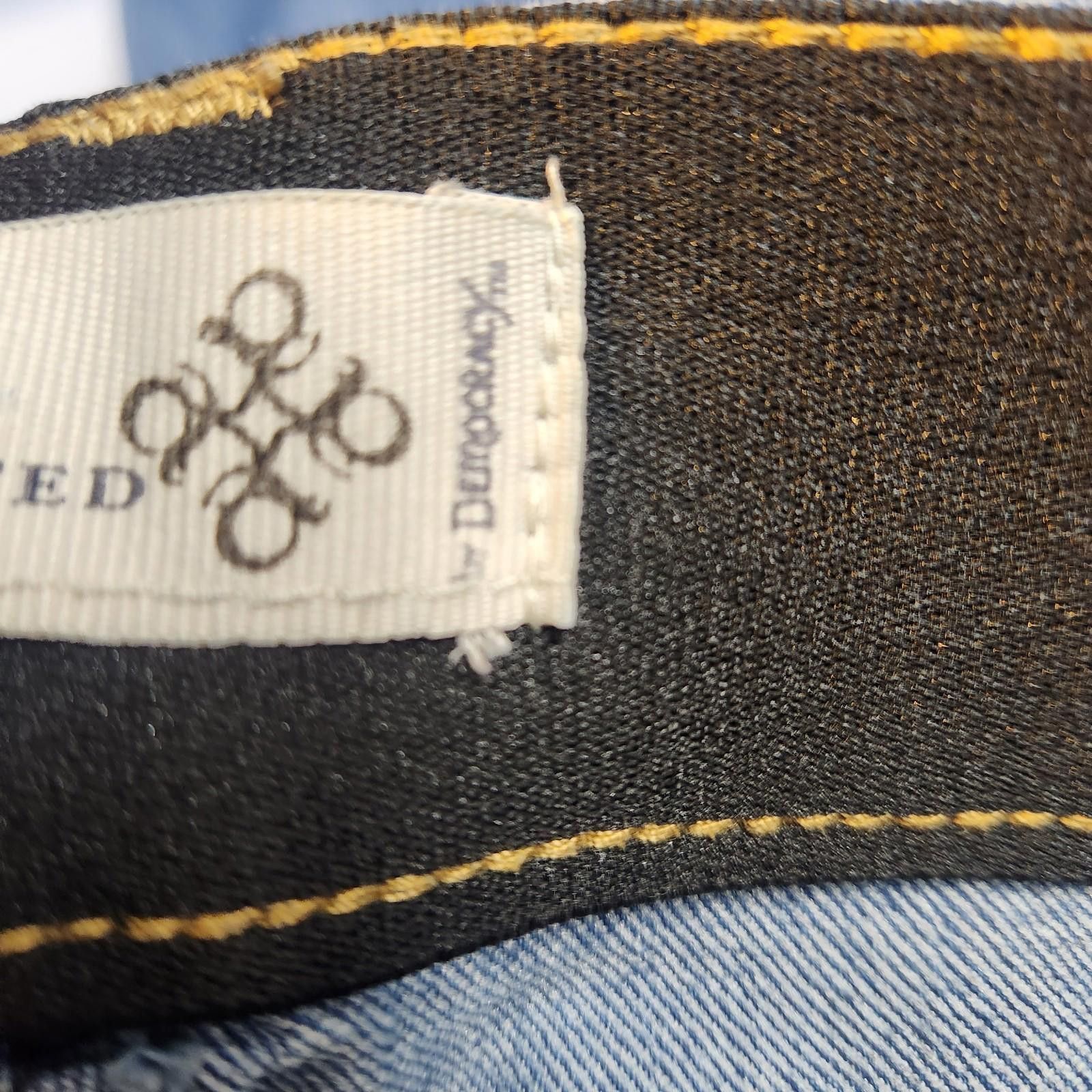 Other Democracy Artisan Crafted Womens Distressed Jeans Size 12 Size 34" / US 12 / IT 48 - 9 Thumbnail