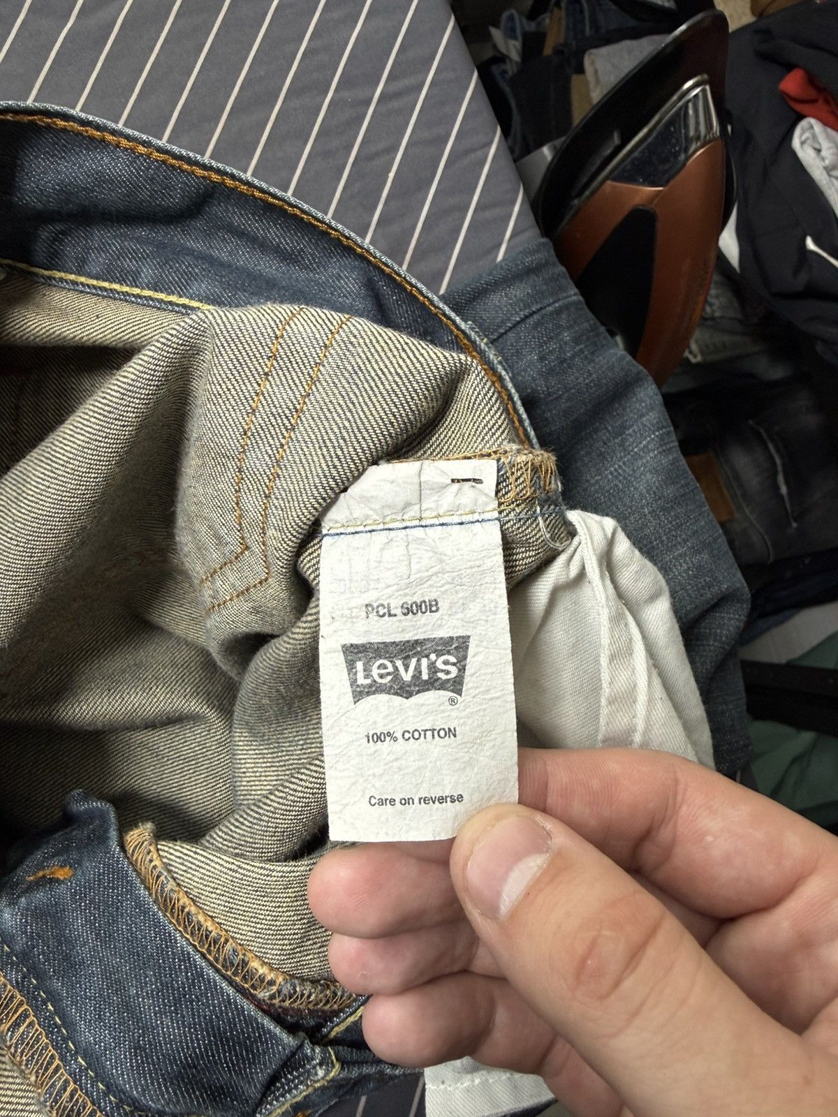 Levi's Vintage Clothing Levi’s 525 Bootcut Jeans Women W32 Vintage Y2K Blue Denim Size 32" / US 10 / IT 46 - 15 Thumbnail