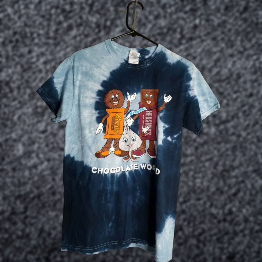 CHOCOOLATE Mens S Chocolate World tie dyed T Shirt Size US S / EU 44-46 / 1 - 1 Thumbnail