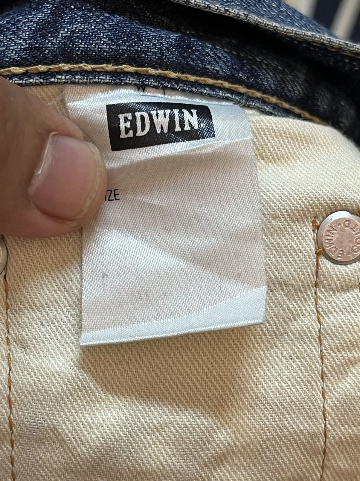 Edwin Vintage Edwin Flare Boot Cut Whiskers Denim Size US 31 - 10 Thumbnail