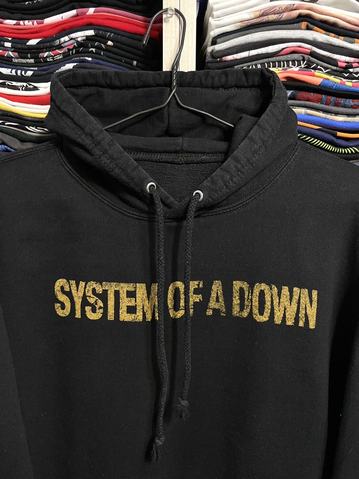 Vintage Vintage Y2K System Of A Down Mezmerize SOAD Rock Band Hoodie Size US M / EU 48-50 / 2 - 4 Thumbnail