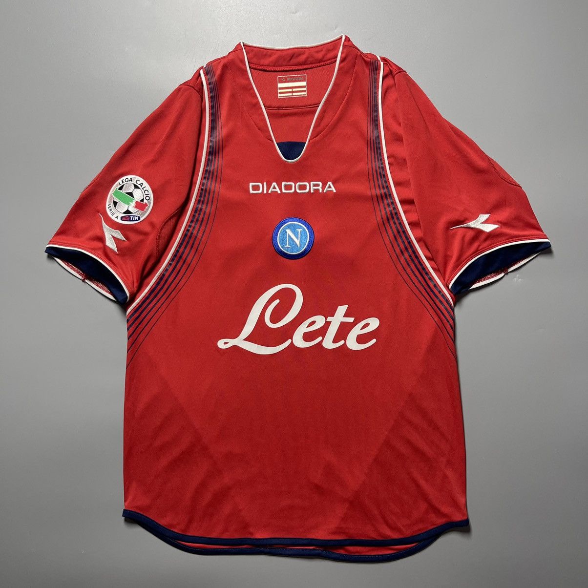 Diadora NAPOLI DIADORA 2007/2008 FOOTBALL AWAY JERSEY #17 HAMSIK Size US M / EU 48-50 / 2 - 2 Thumbnail