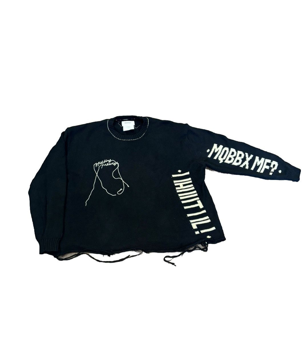 Doublet Doublet Distressed Knit Sweater Size US S / EU 44-46 / 1 - 2 Thumbnail