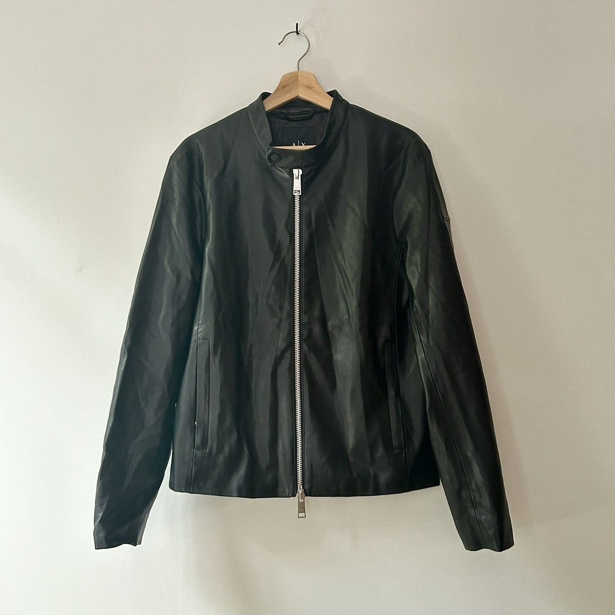 Armani Exchange armani exchange faux leather jacket Size US M / EU 48-50 / 2 - 1 Thumbnail