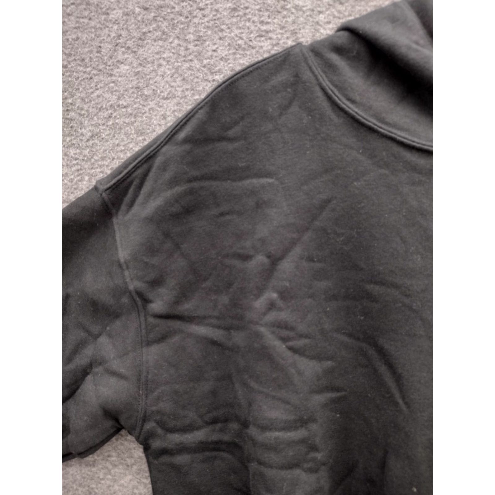 Vintage Wild Fable Hoodie Women's Black XL Crop Sweatshirt Size XL / US 12-14 / IT 48-50 - 7 Thumbnail