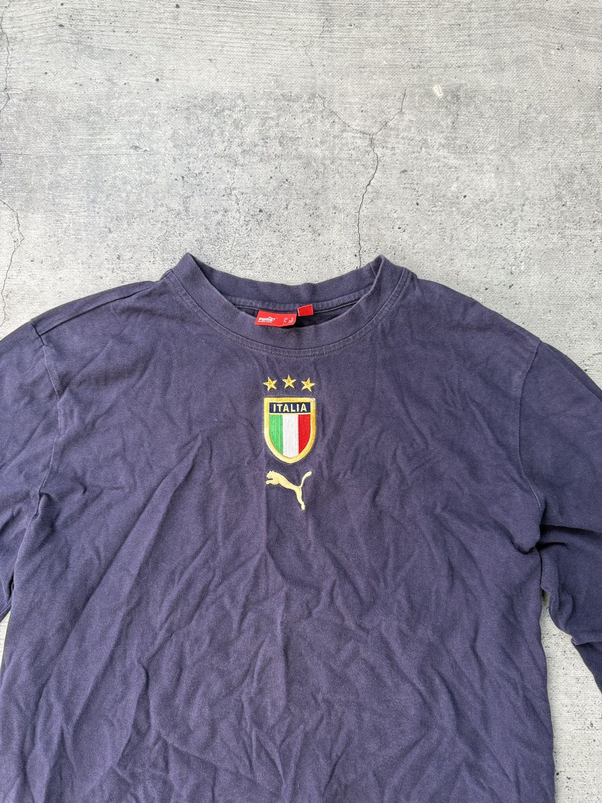 Puma PUMA Italy Training Sweater Size US L / EU 52-54 / 3 - 3 Thumbnail