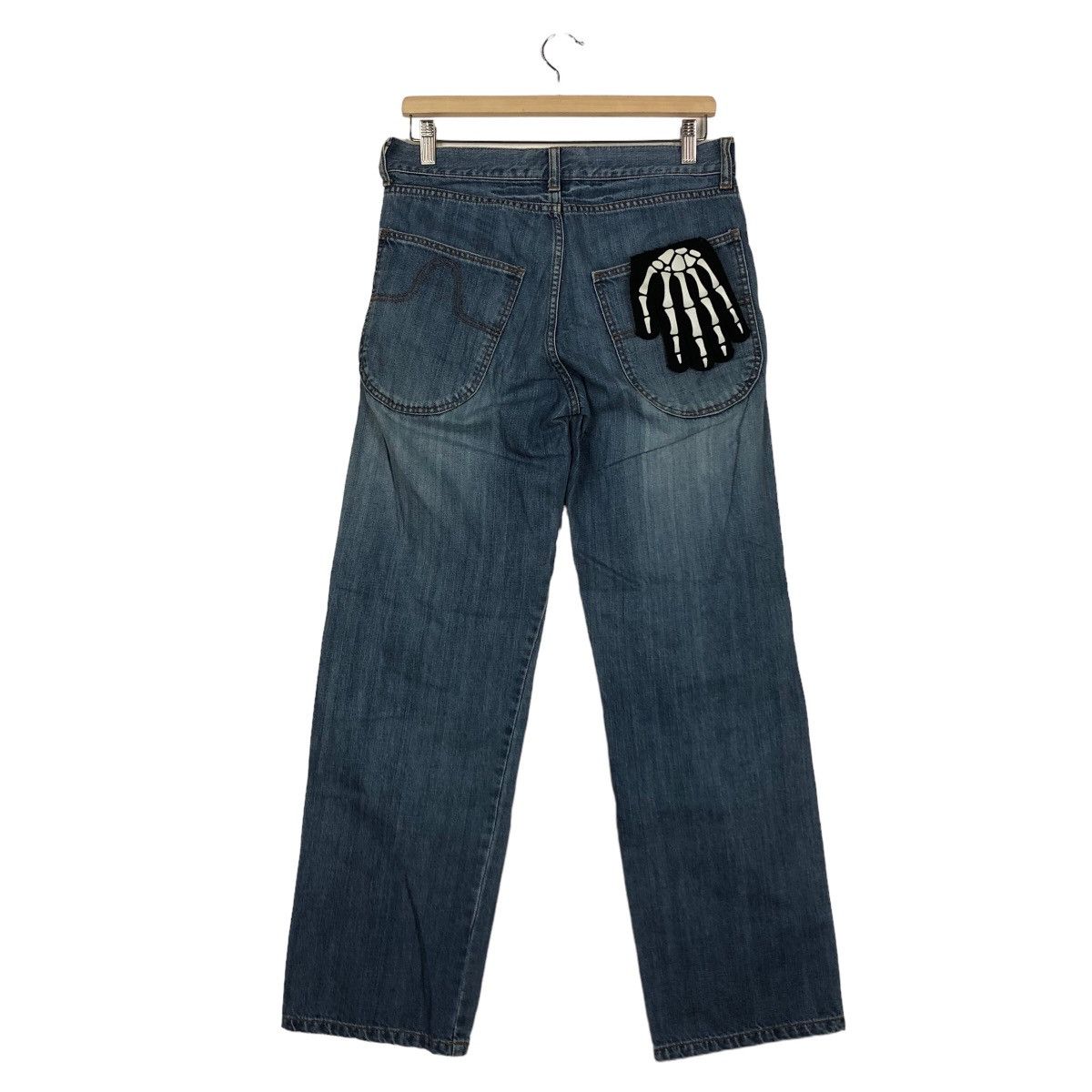 Issey Miyake 🔥90’s Vintage Issey Miyake Tsumori Chisato Denim Jeans Size US 32 / EU 48 - 7 Thumbnail