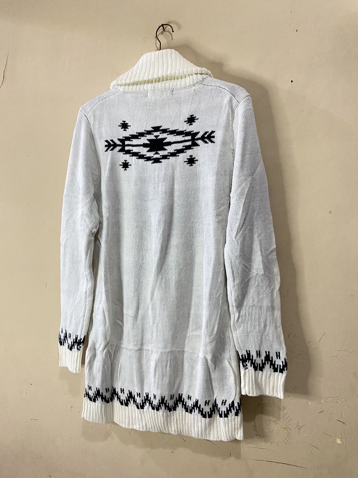 Issey Miyake Tete Homme Issey Miyake Wool Navajo Cardigan Size US M / EU 48-50 / 2 - 11 Thumbnail