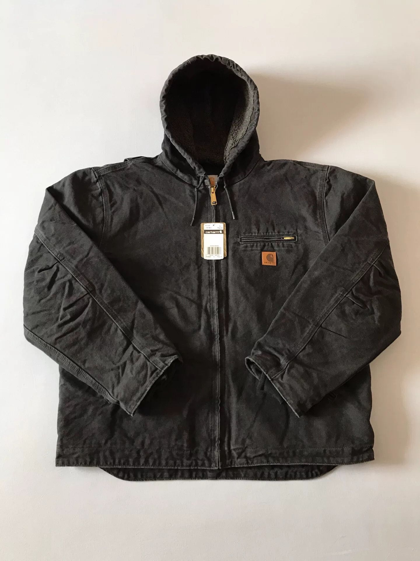 Carhartt Carhartt J141 Hooded Canvas Jacket Size US XL / EU 56 / 4 - 1 Thumbnail