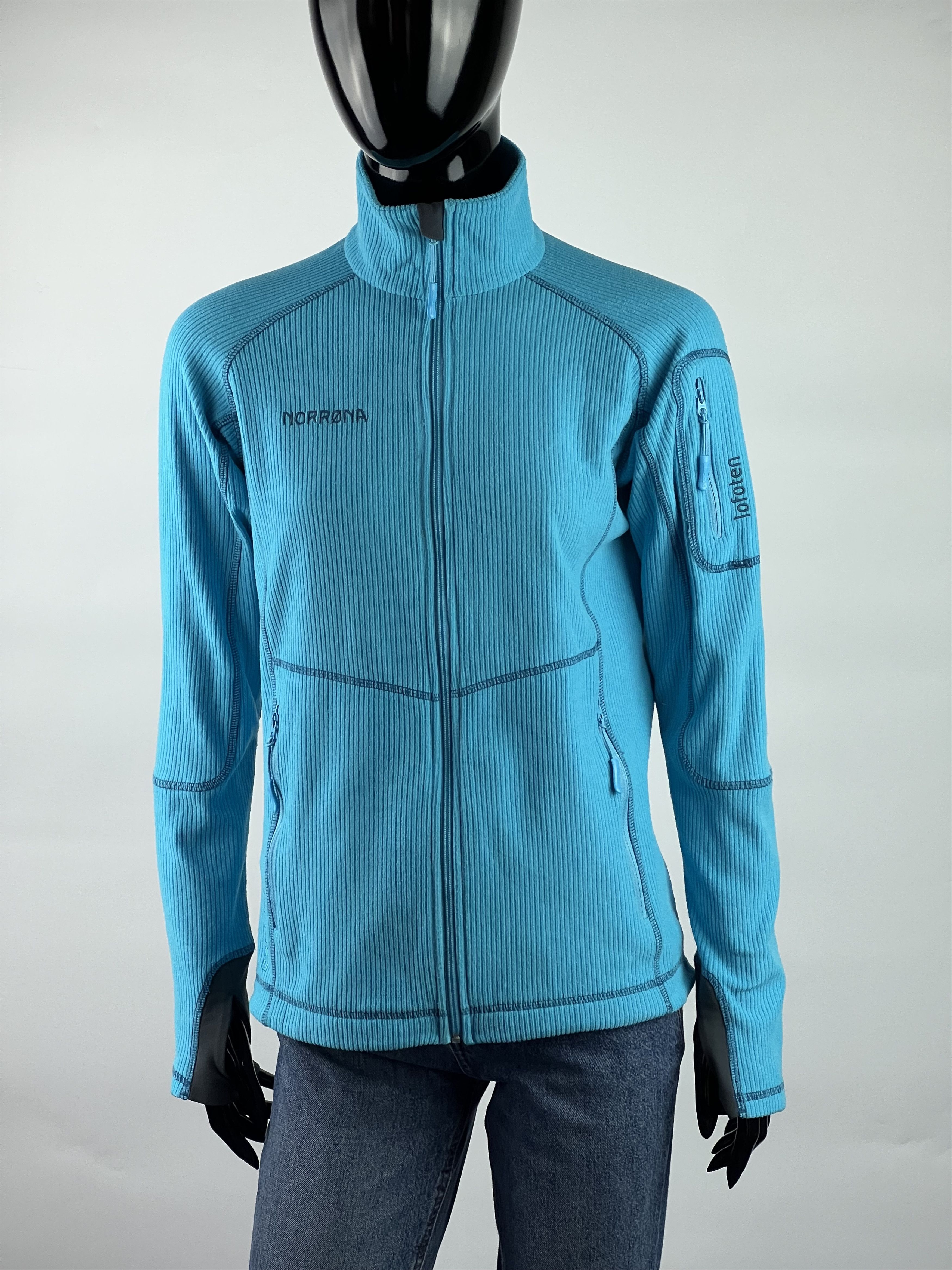 Norrona Norrona Lofoten Cord Fleece Jacket Purple Gray Size S / US 4 / IT 40 - 1 Thumbnail