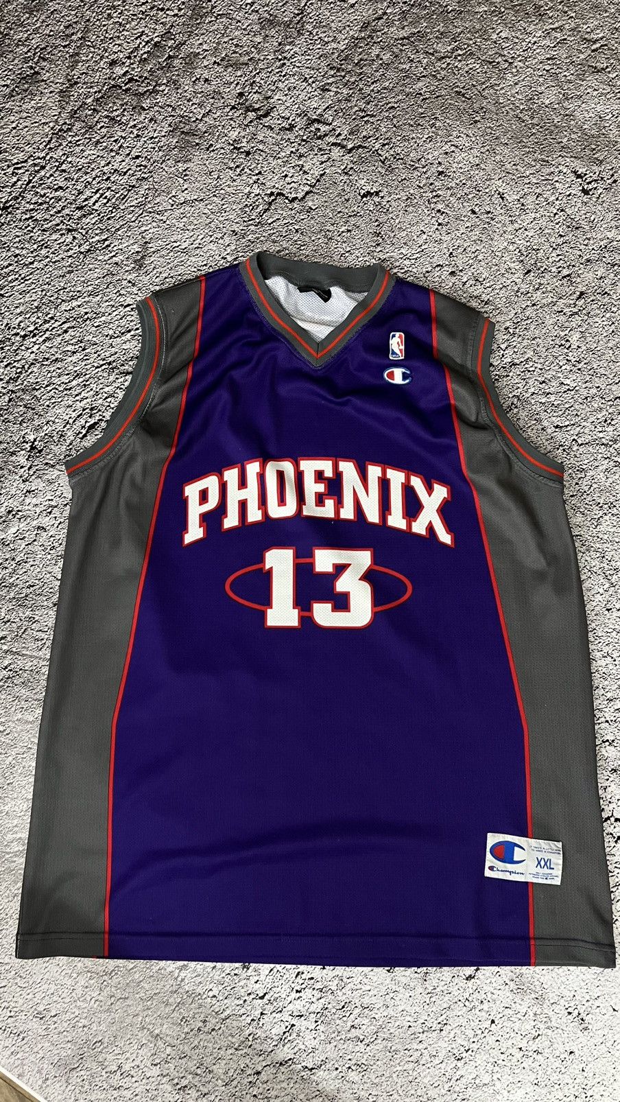 Champion × NBA × Vintage VTG 90’s Phoenix Suns NBA Steve Nash champion jersey Size US XXL / EU 58 / 5 - 1 Thumbnail