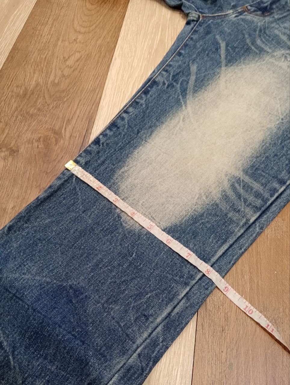 Wrangler WRANGLER BLUE WASHED DENIM PANTS Size US 33 - 19 Thumbnail