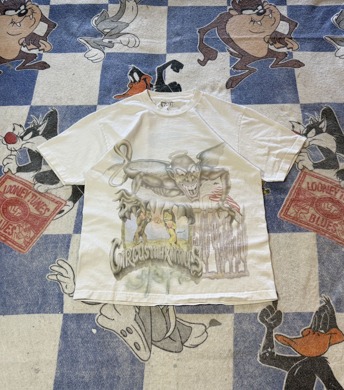 Travis Scott Travis Scott circus Maximus tour tee Size US L / EU 52-54 / 3 - 1 Thumbnail