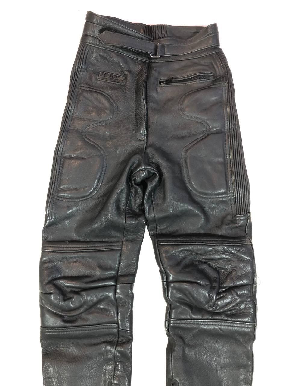 Leather Rhino Leather Moto Biker Pants Vintage Size US 27 - 6 Thumbnail