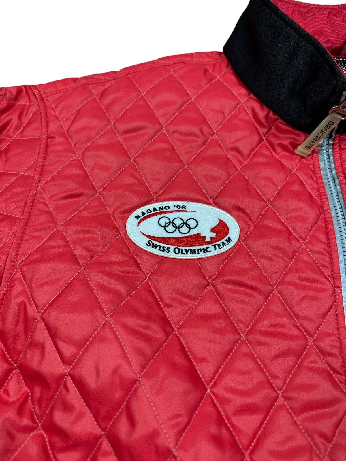Descente Descente Swiss Olympic Team 1998 Skii Outdoors Jacket Size US XL / EU 56 / 4 - 4 Thumbnail