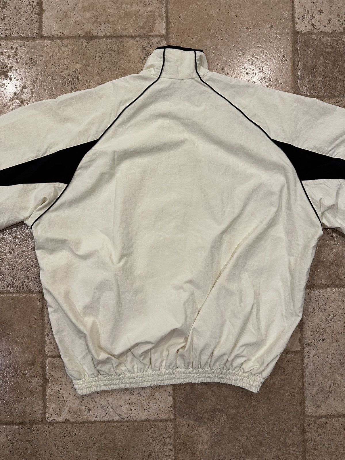 Balenciaga Balenciaga Sport Icon 3B White Zip Track Windbreaker Jacket Size US XXS / EU 40 - 9 Thumbnail