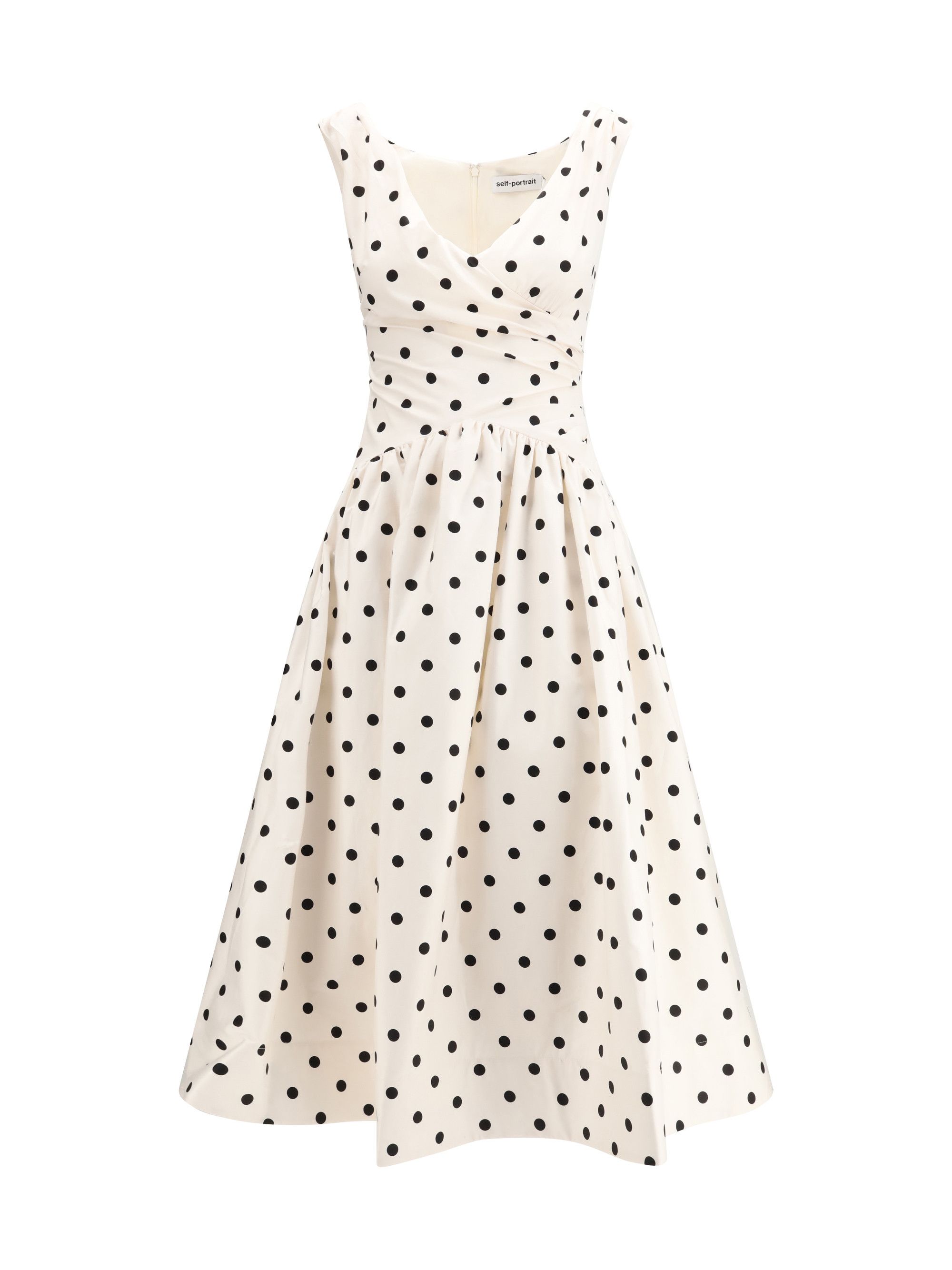 Self-Portrait Polka dot cotton midi Dress Size S / US 4 / IT 40 - 1 Thumbnail